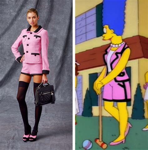 marge chanel suit.